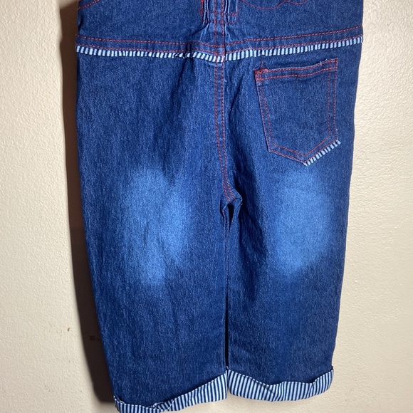 Super Mario Denim Toddler sz 2 Overalls - Picture 6 of 7